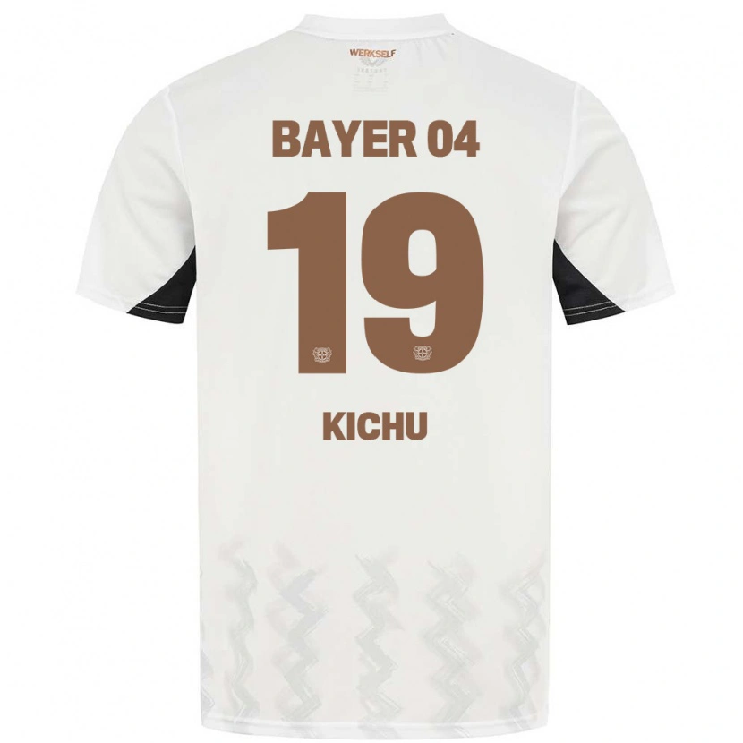 Danxen Kid Yassin Kichu #19 White Black Away Jersey 2024/25 T-Shirt