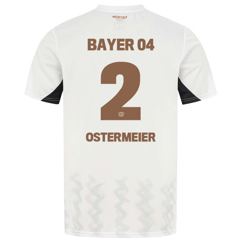 Danxen Kid Selina Ostermeier #2 White Black Away Jersey 2024/25 T-Shirt