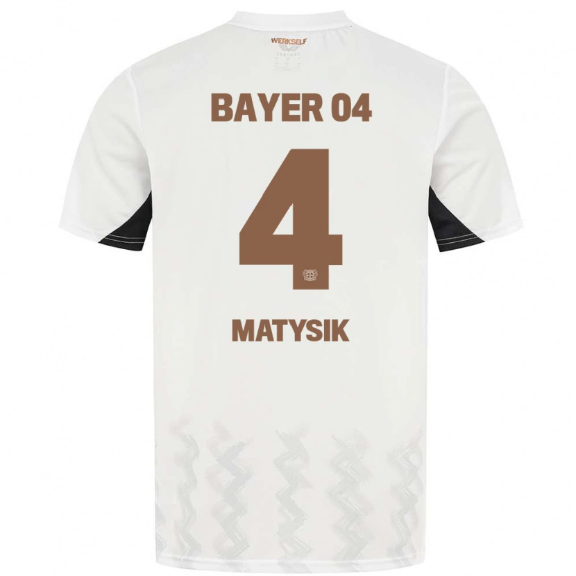 Danxen Kid Sylwia Matysik #4 White Black Away Jersey 2024/25 T-Shirt