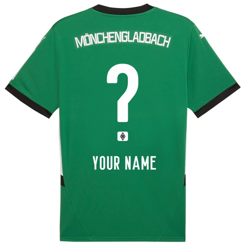 Danxen Kid Your Name #0 Green White Away Jersey 2024/25 T-Shirt