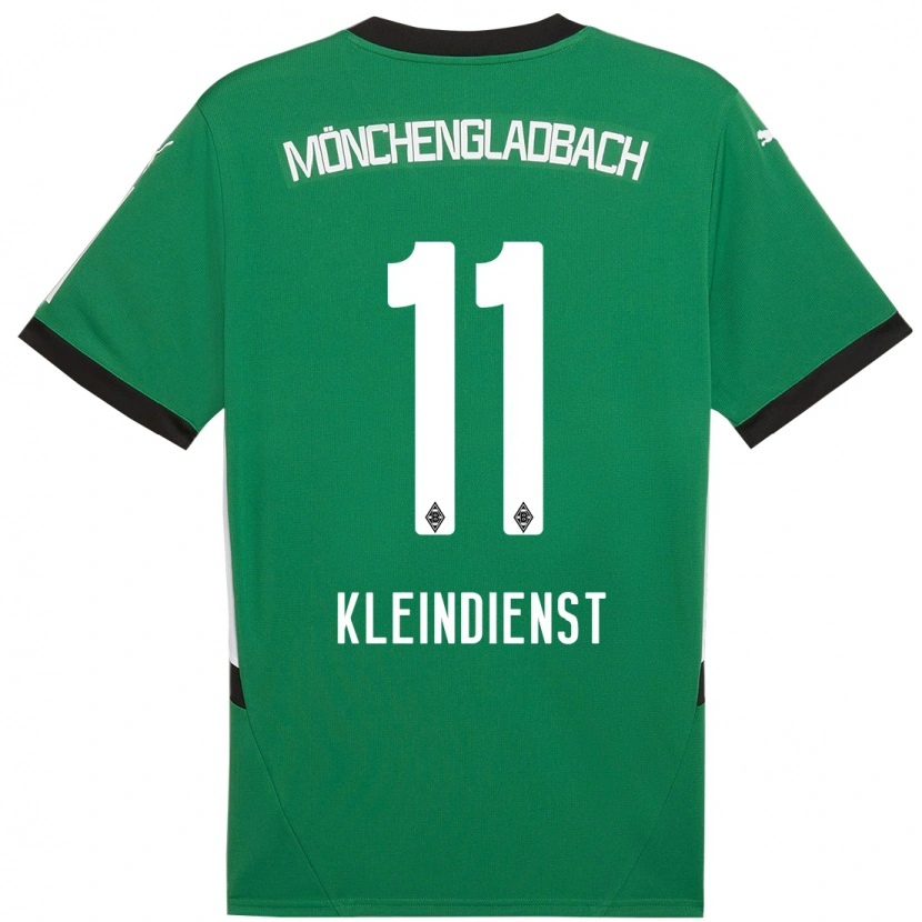 Danxen Kid Tim Kleindienst #11 Green White Away Jersey 2024/25 T-Shirt