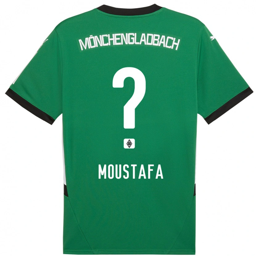 Danxen Kid Seif Moustafa #0 Green White Away Jersey 2024/25 T-Shirt