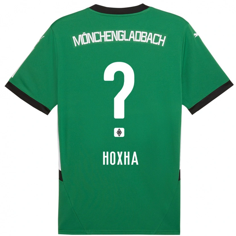 Danxen Kid Flavjo Hoxha #0 Green White Away Jersey 2024/25 T-Shirt