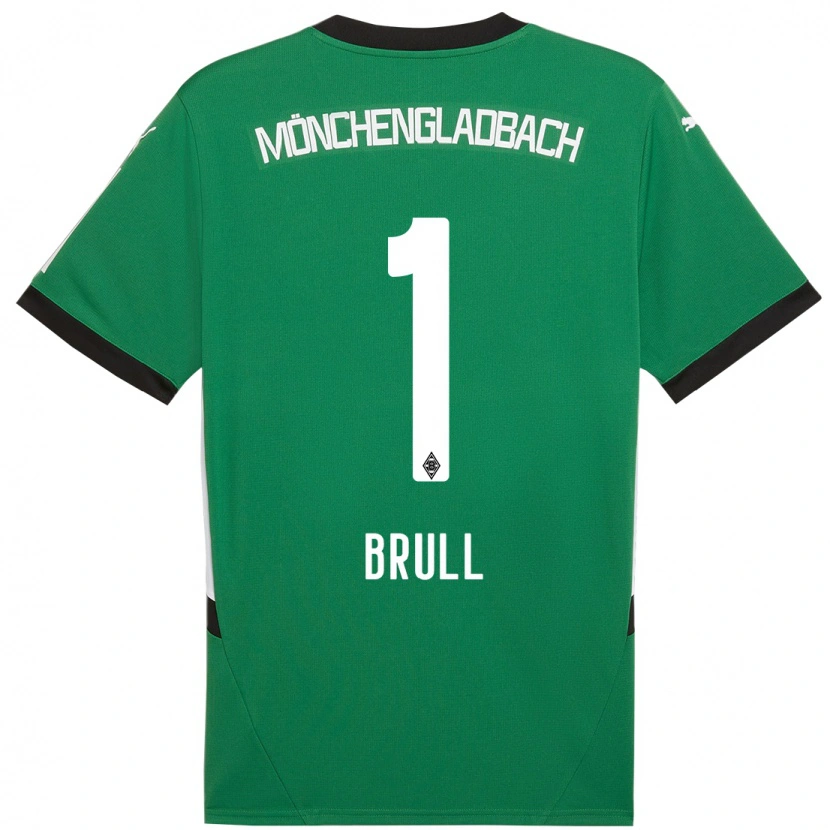 Danxen Kid Maximilian Brüll #1 Green White Away Jersey 2024/25 T-Shirt