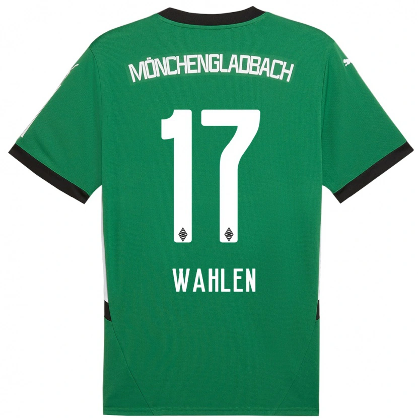 Danxen Kid Vanessa Wahlen #17 Green White Away Jersey 2024/25 T-Shirt