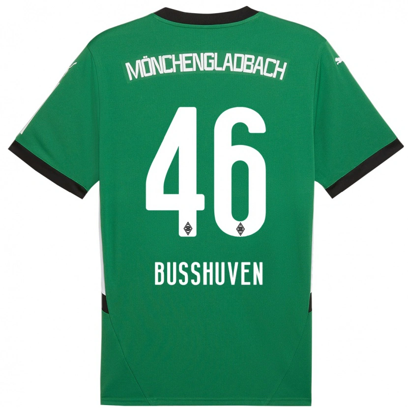 Danxen Kid Alina Busshuven #46 Green White Away Jersey 2024/25 T-Shirt