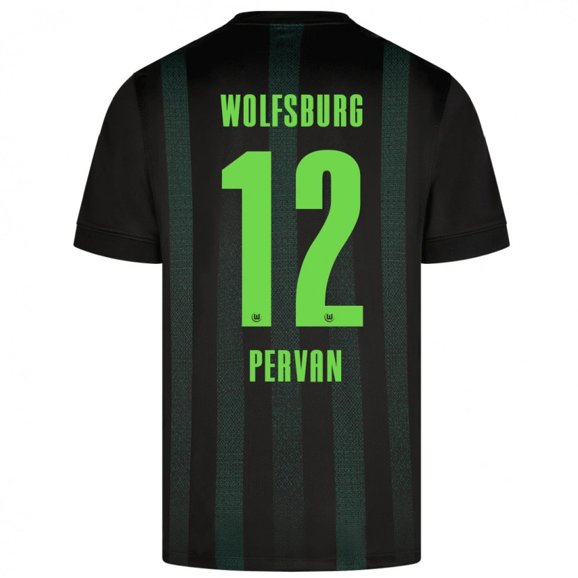 Danxen Kid Pavao Pervan #12 Dark Green Away Jersey 2024/25 T-Shirt