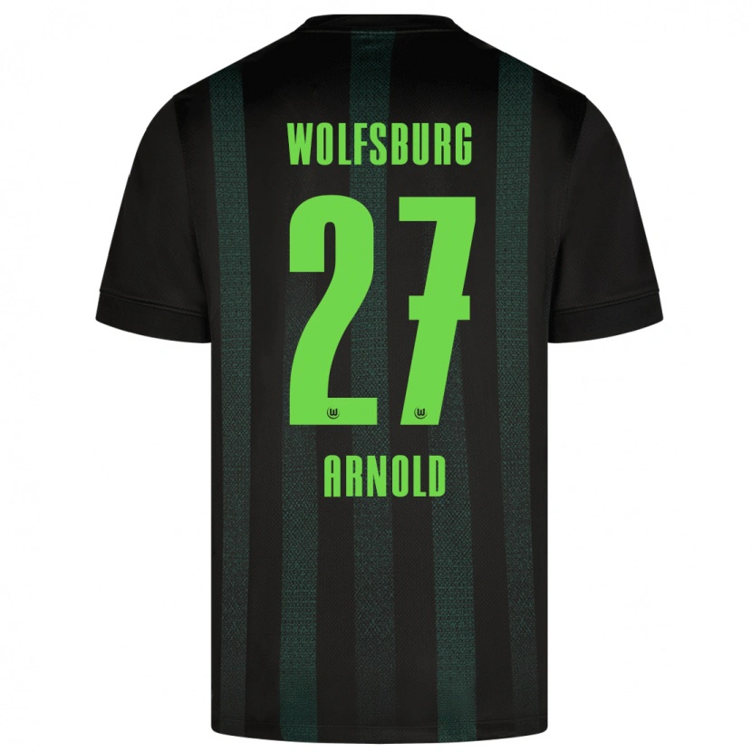 Danxen Kid Maximilian Arnold #27 Dark Green Away Jersey 2024/25 T-Shirt