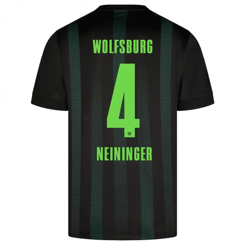 Danxen Kid Till Neininger #4 Dark Green Away Jersey 2024/25 T-Shirt