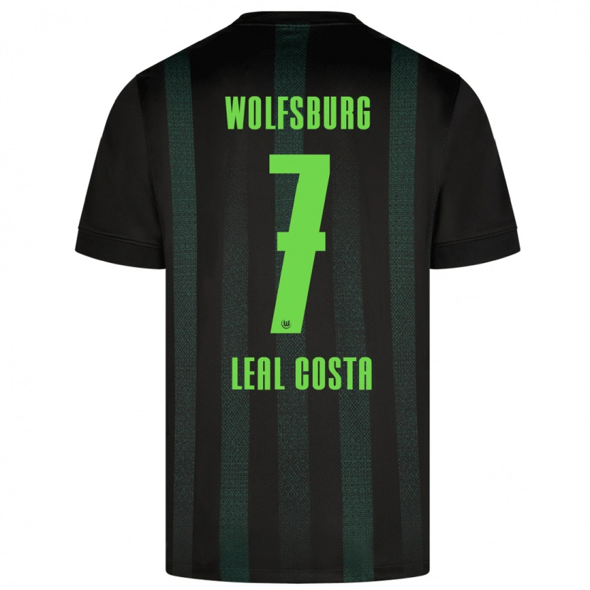 Danxen Kid David Leal Costa #7 Dark Green Away Jersey 2024/25 T-Shirt