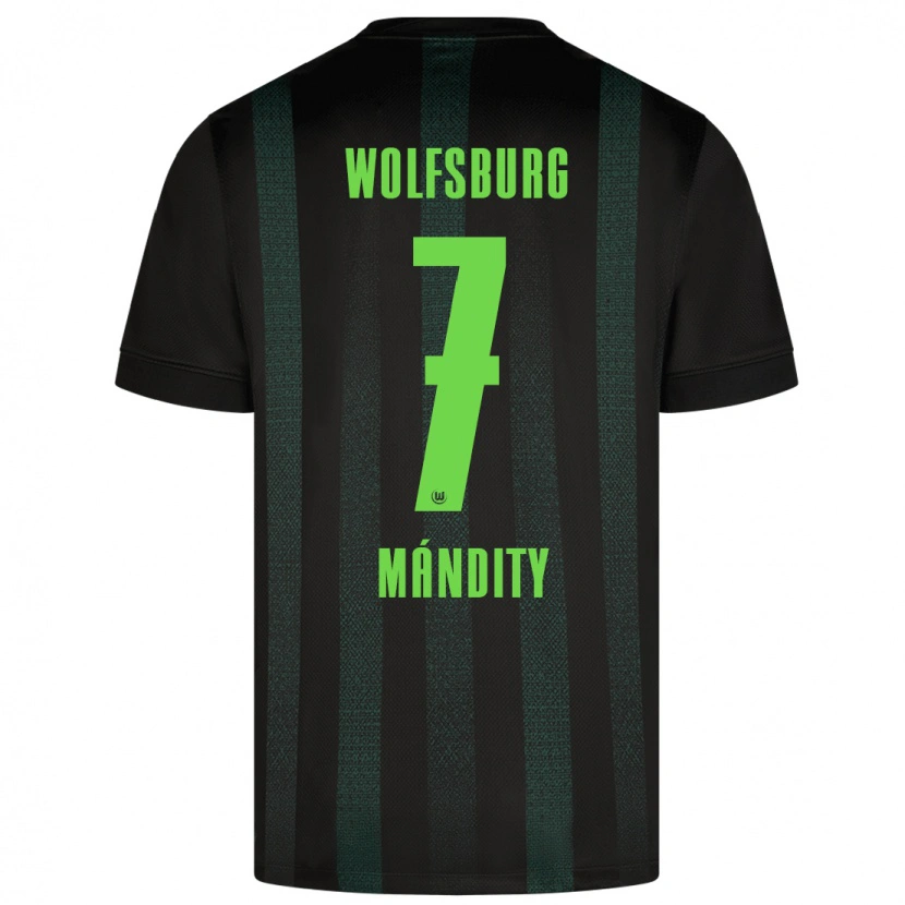 Danxen Kid Márkó Mándity #7 Dark Green Away Jersey 2024/25 T-Shirt