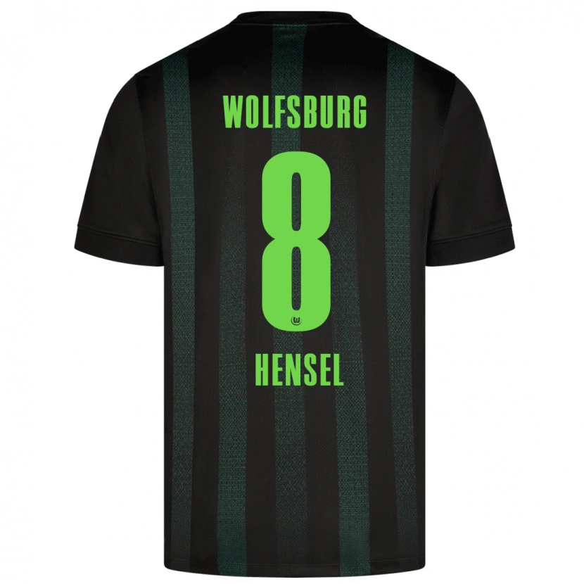 Danxen Kid Pharell Hensel #8 Dark Green Away Jersey 2024/25 T-Shirt