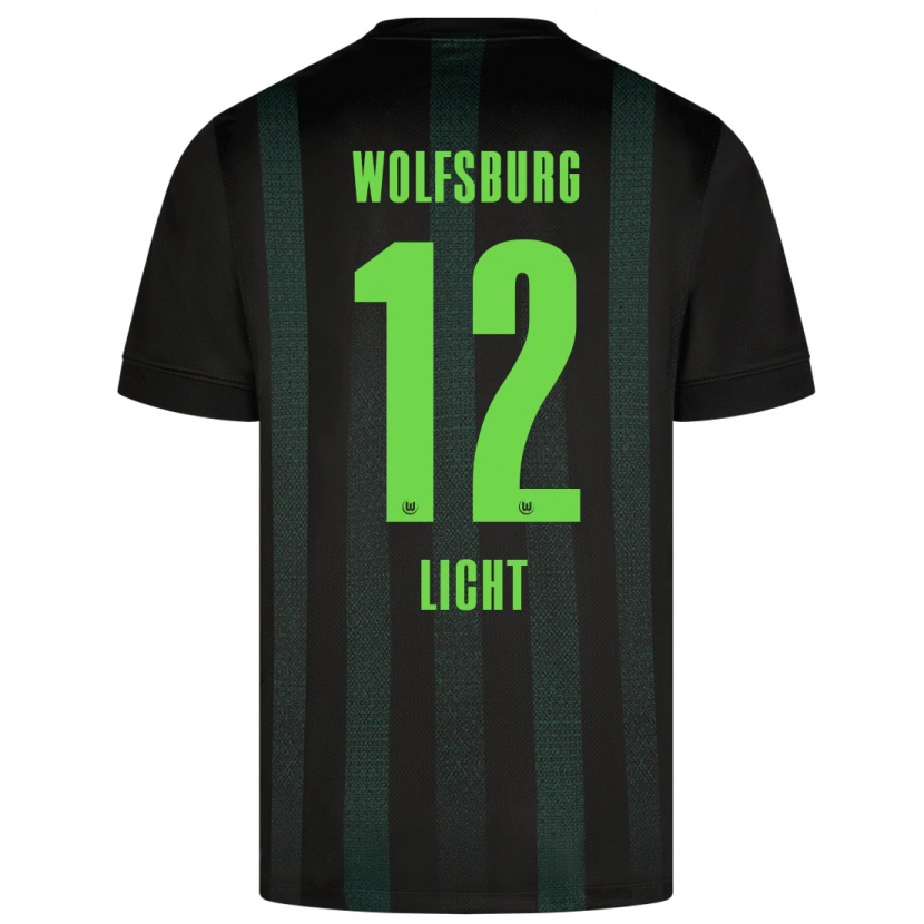 Danxen Kid Philipp Licht #12 Dark Green Away Jersey 2024/25 T-Shirt