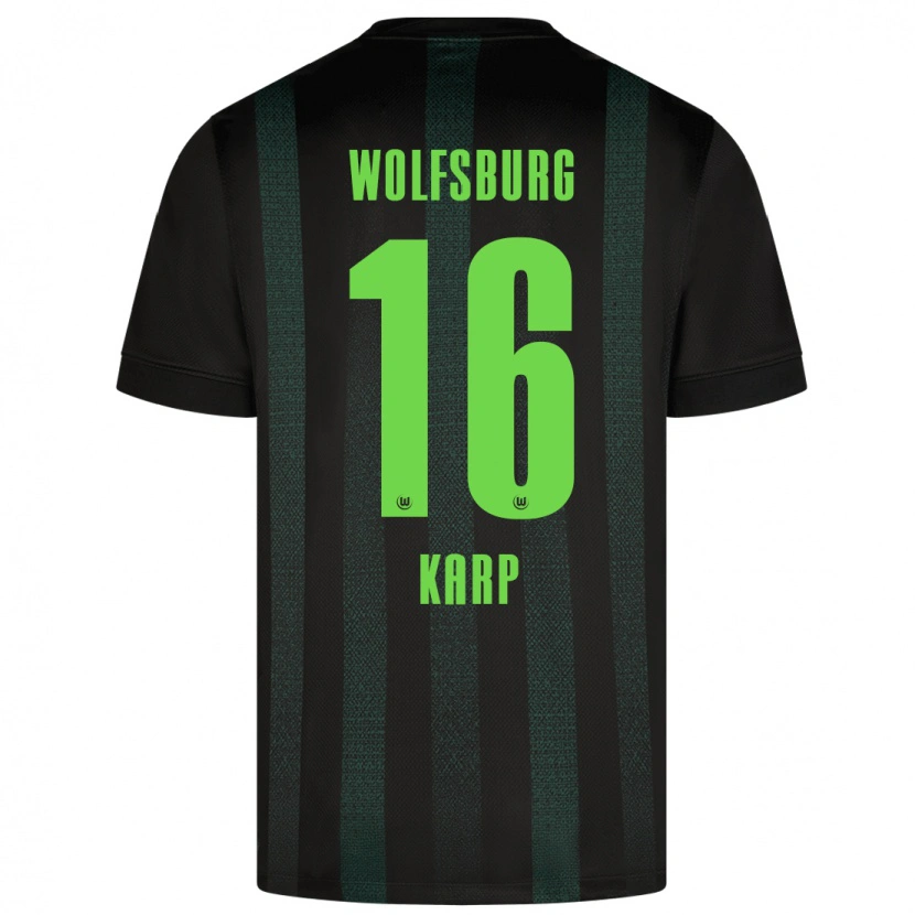 Danxen Kid Maurice Karp #16 Dark Green Away Jersey 2024/25 T-Shirt