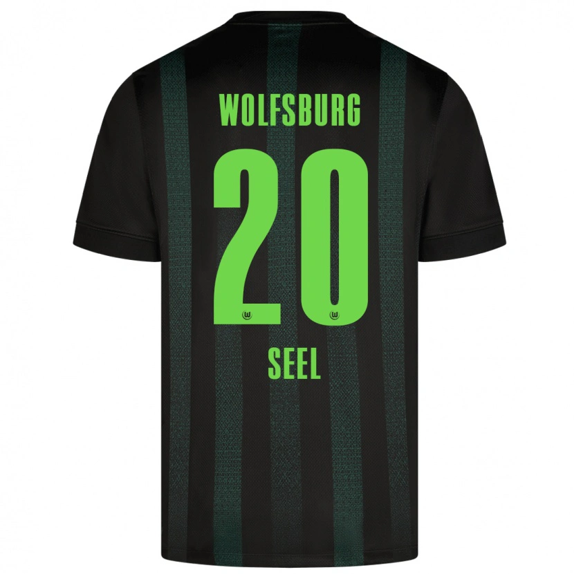 Danxen Kid William Seel #20 Dark Green Away Jersey 2024/25 T-Shirt