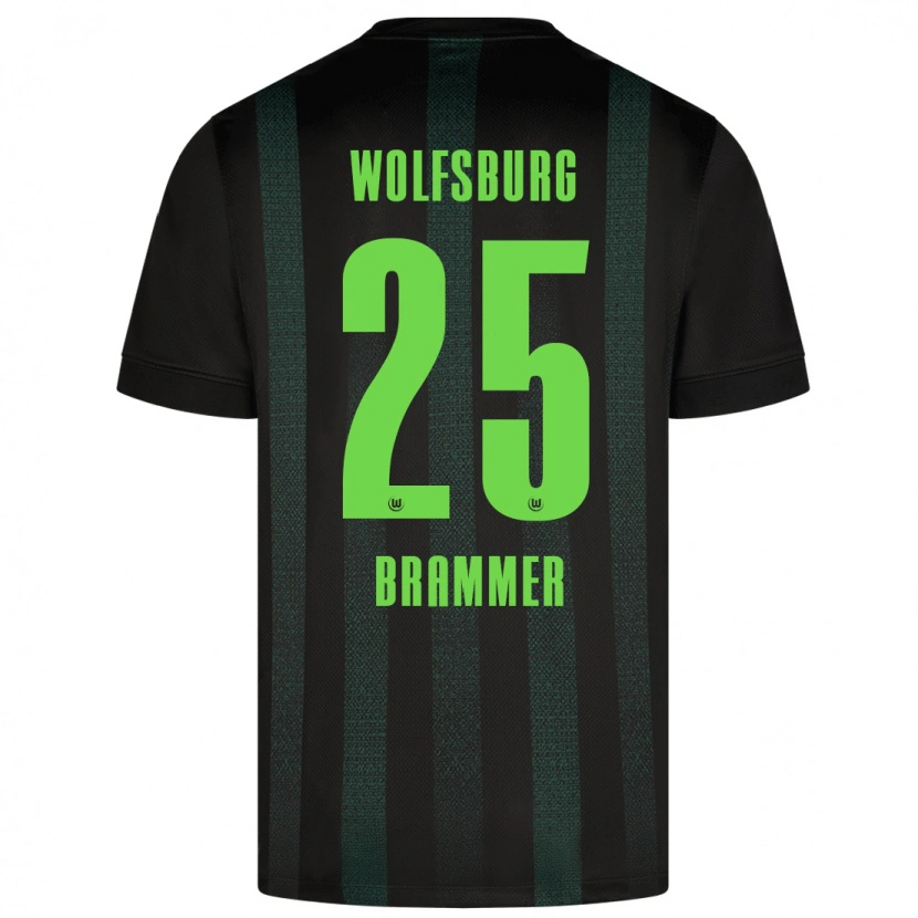 Danxen Kid Ole Brammer #25 Dark Green Away Jersey 2024/25 T-Shirt