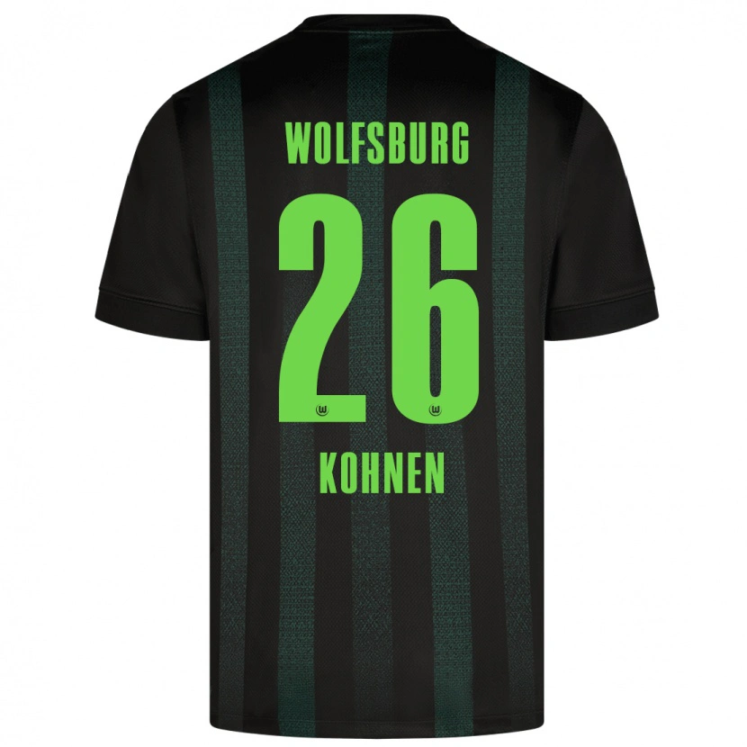 Danxen Kid Ben Kohnen #26 Dark Green Away Jersey 2024/25 T-Shirt