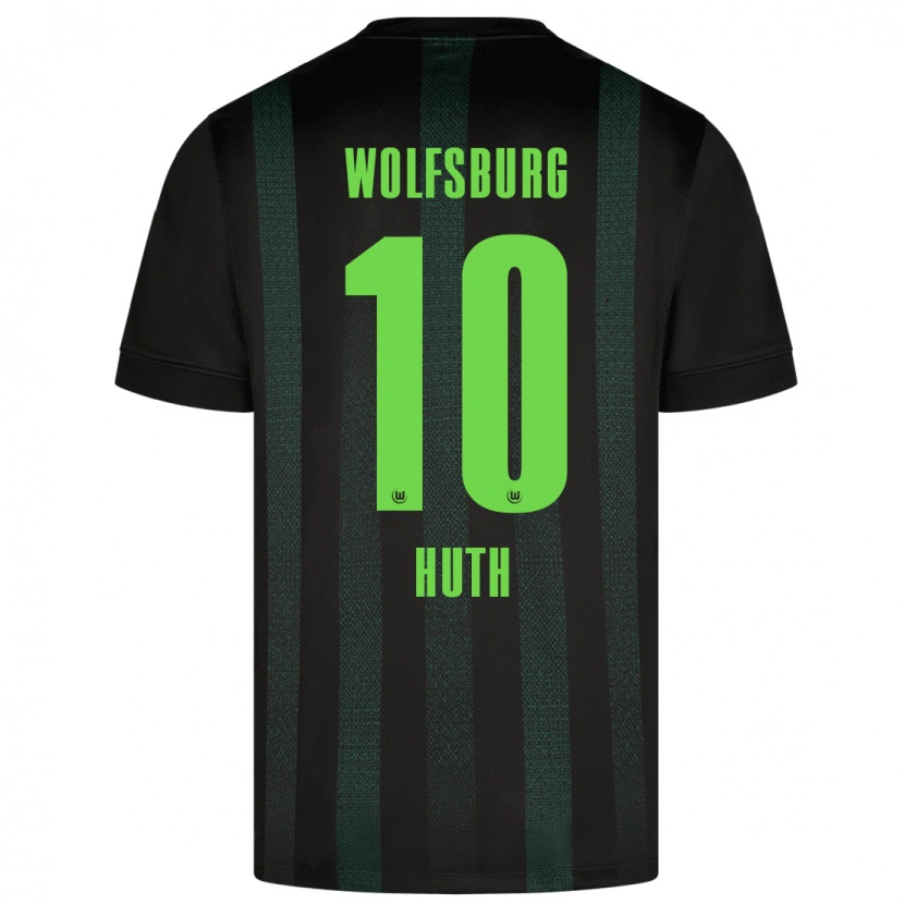 Danxen Kid Svenja Huth #10 Dark Green Away Jersey 2024/25 T-Shirt