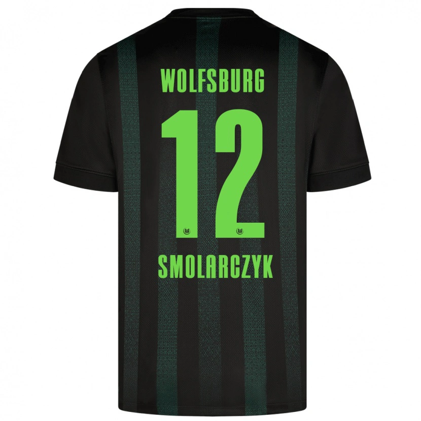 Danxen Kid Nelly Smolarczyk #12 Dark Green Away Jersey 2024/25 T-Shirt