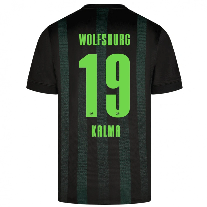 Danxen Kid Fenna Kalma #19 Dark Green Away Jersey 2024/25 T-Shirt