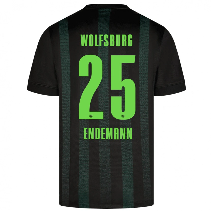 Danxen Kid Vivien Endemann #25 Dark Green Away Jersey 2024/25 T-Shirt