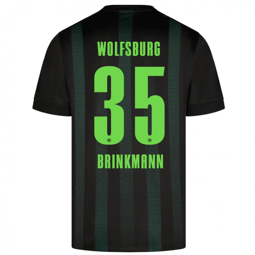 Danxen Kid Karla Brinkmann #35 Dark Green Away Jersey 2024/25 T-Shirt