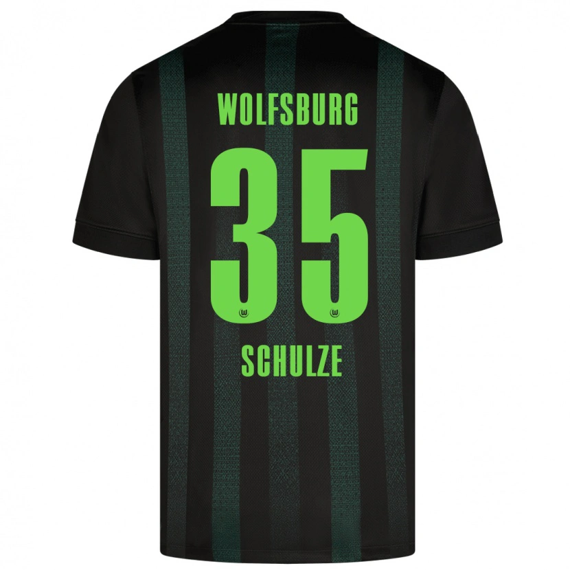 Danxen Kid Philipp Schulze #35 Dark Green Away Jersey 2024/25 T-Shirt