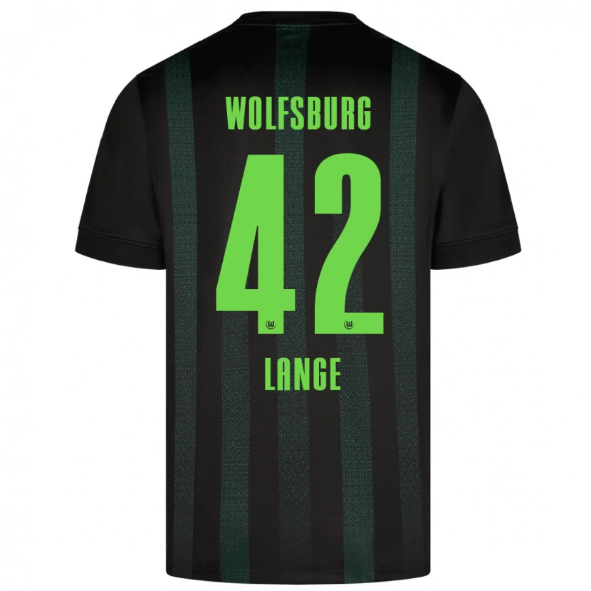 Danxen Kid Felix Lange #42 Dark Green Away Jersey 2024/25 T-Shirt