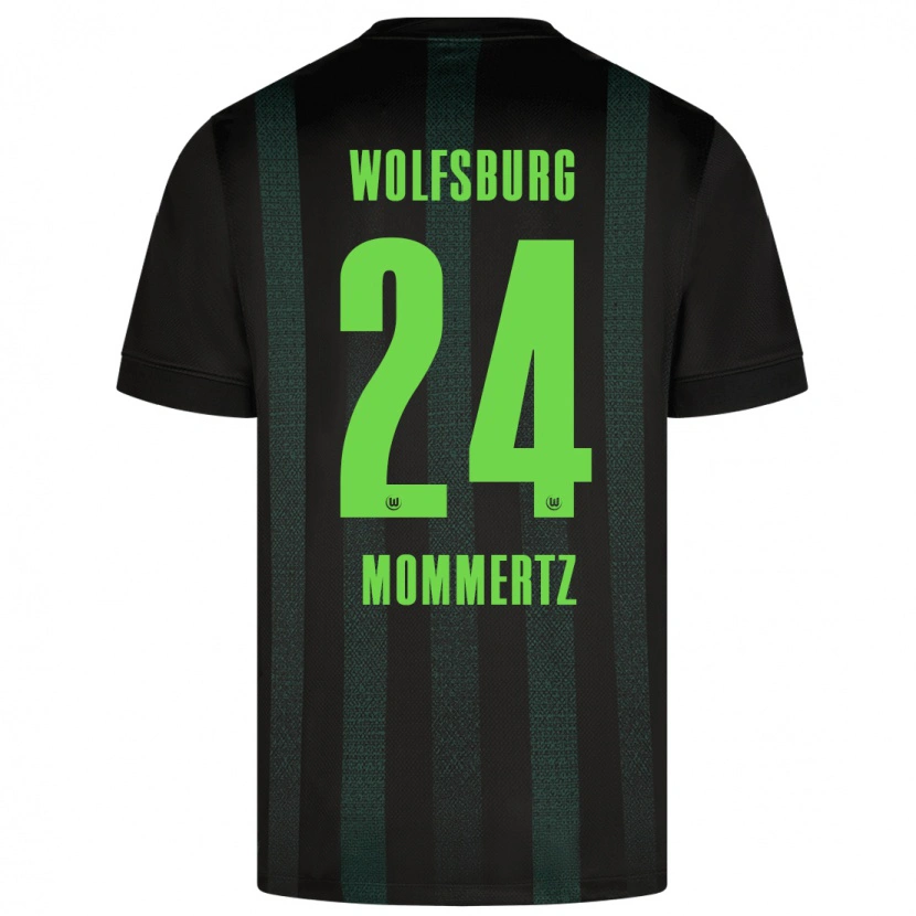 Danxen Kid Benjamin Mommertz #24 Dark Green Away Jersey 2024/25 T-Shirt