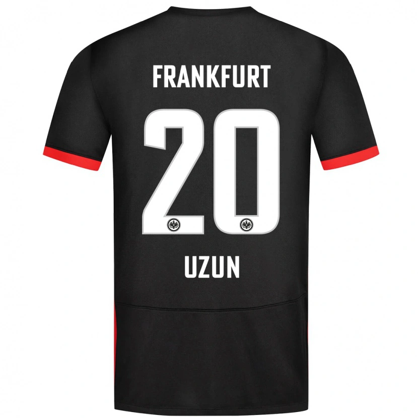 Danxen Kid Can Uzun #20 Black Away Jersey 2024/25 T-Shirt