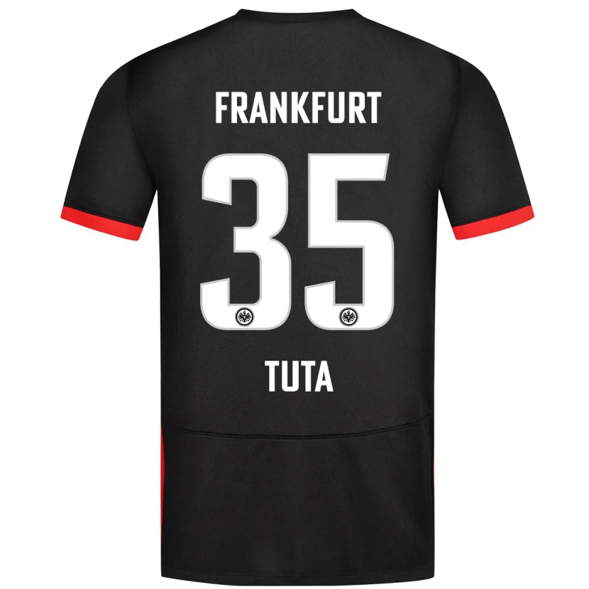 Danxen Kid Tuta #35 Black Away Jersey 2024/25 T-Shirt