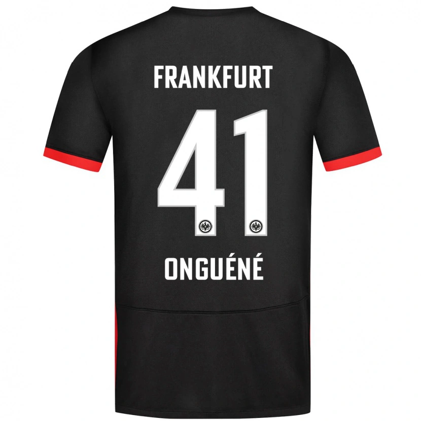 Danxen Kid Jérôme Onguéné #41 Black Away Jersey 2024/25 T-Shirt