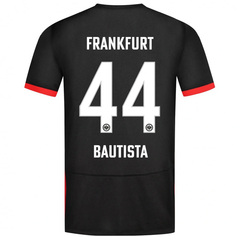 Danxen Kid Davis Bautista #44 Black Away Jersey 2024/25 T-Shirt