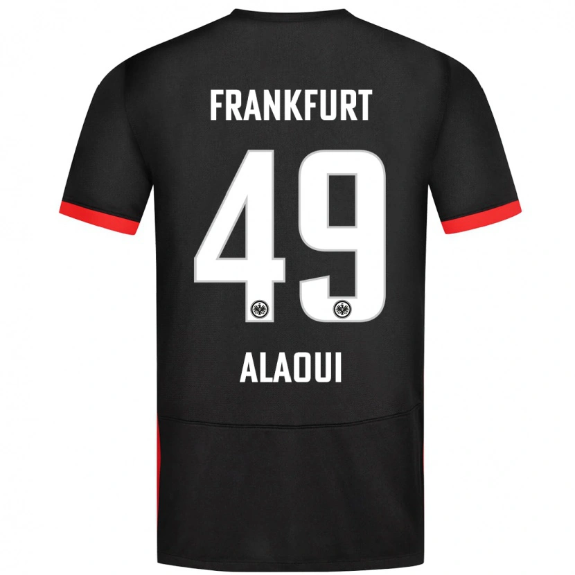 Danxen Kid Anas Alaoui #49 Black Away Jersey 2024/25 T-Shirt