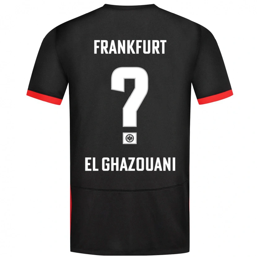 Danxen Kid Anas El Ghazouani #0 Black Away Jersey 2024/25 T-Shirt