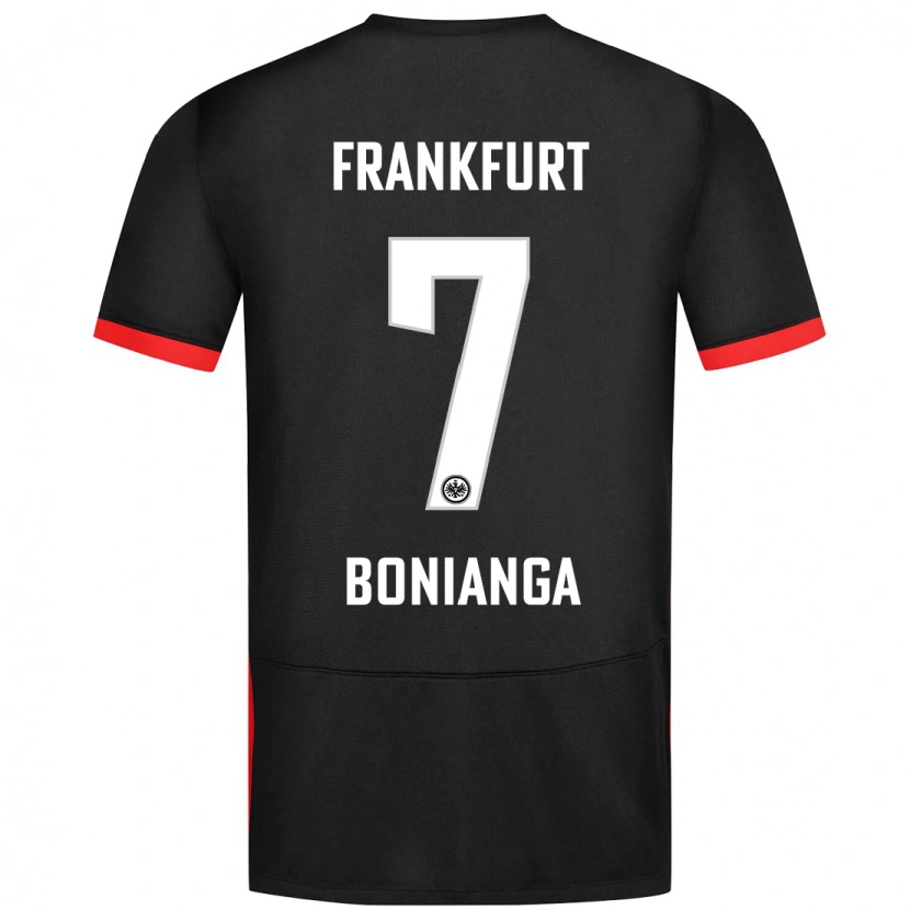 Danxen Kid Phinees Bonianga #7 Black Away Jersey 2024/25 T-Shirt