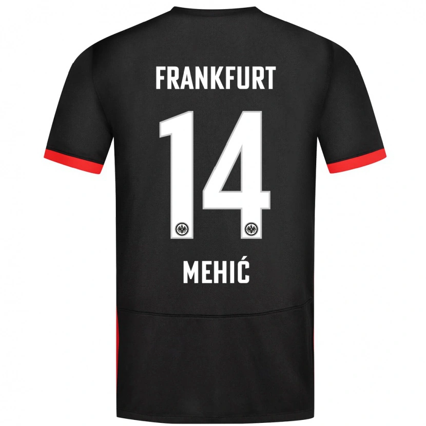 Danxen Kid Liam Mehić #14 Black Away Jersey 2024/25 T-Shirt