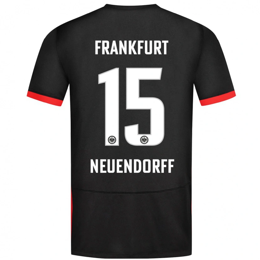 Danxen Kid Nilo Neuendorff #15 Black Away Jersey 2024/25 T-Shirt