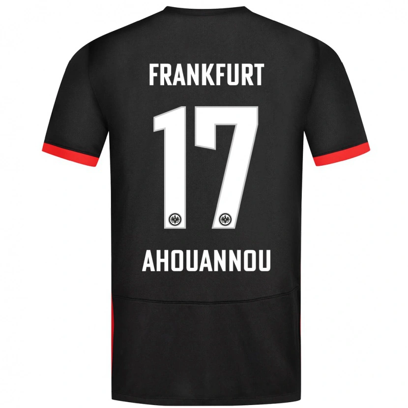 Danxen Kid Yannis Ahouannou #17 Black Away Jersey 2024/25 T-Shirt