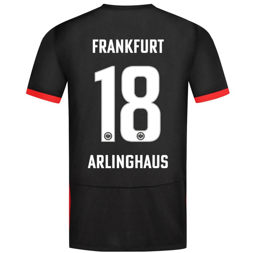 Danxen Kid Max Arlinghaus #18 Black Away Jersey 2024/25 T-Shirt