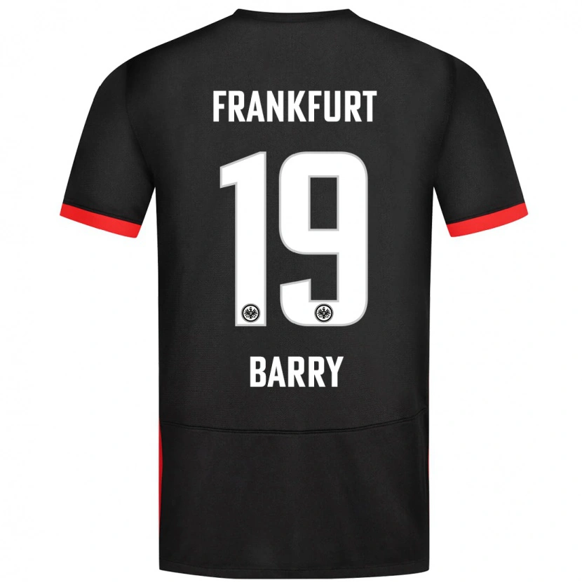 Danxen Kid Jasha Barry #19 Black Away Jersey 2024/25 T-Shirt