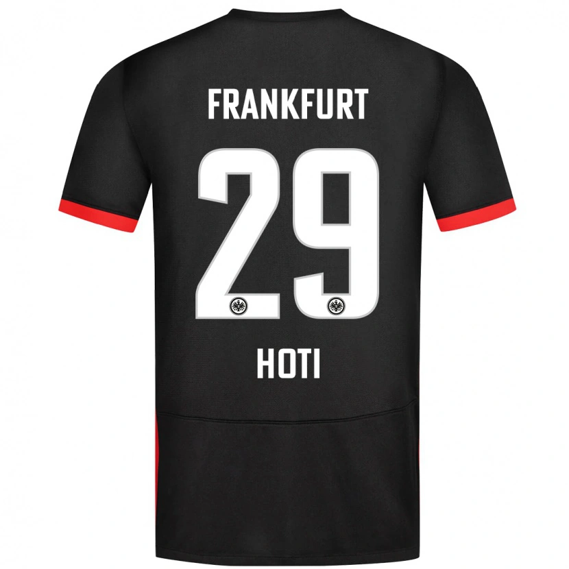 Danxen Kid Leart Hoti #29 Black Away Jersey 2024/25 T-Shirt