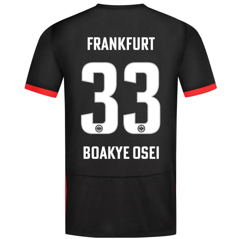 Danxen Kid Derek Boakye-Osei #33 Black Away Jersey 2024/25 T-Shirt