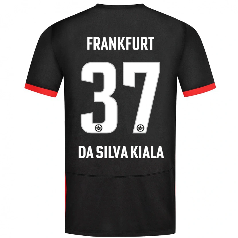 Danxen Kid Joel Da Silva Kiala #37 Black Away Jersey 2024/25 T-Shirt