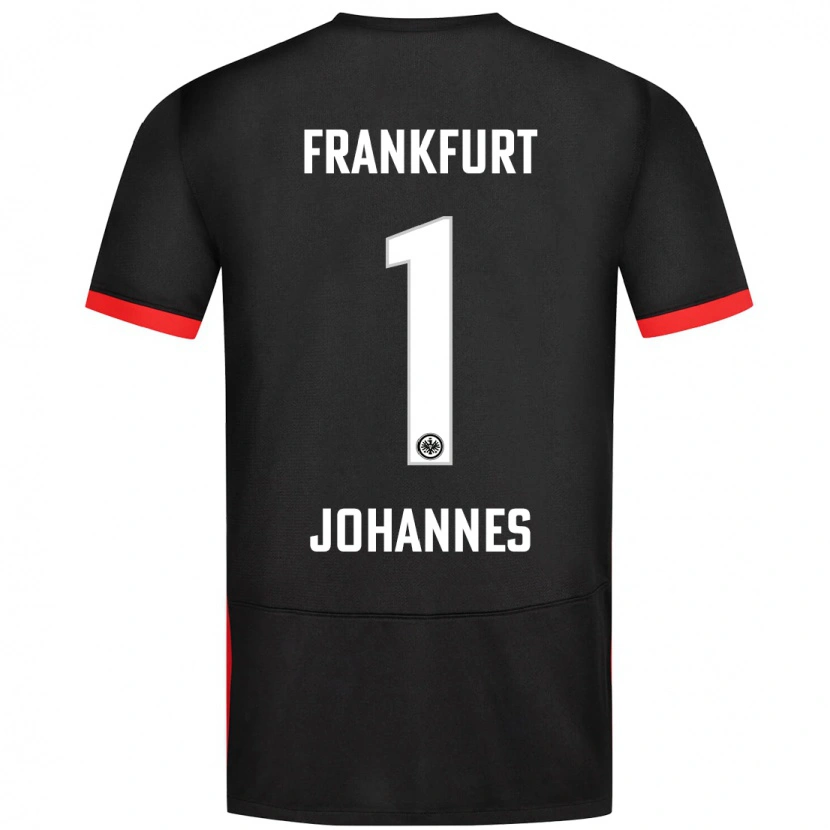 Danxen Kid Stina Johannes #1 Black Away Jersey 2024/25 T-Shirt