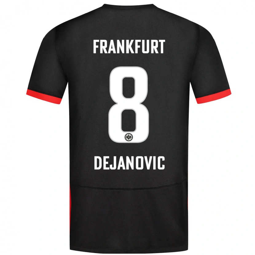 Danxen Kid Daniel Dejanovic #8 Black Away Jersey 2024/25 T-Shirt