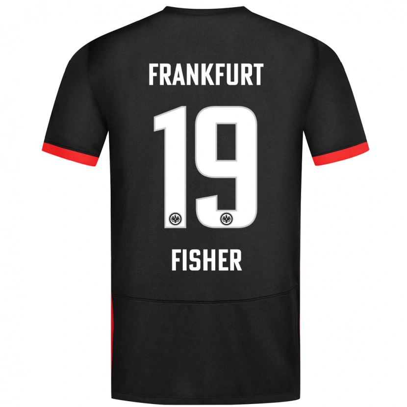 Danxen Kid Ben-Luca Fisher #19 Black Away Jersey 2024/25 T-Shirt