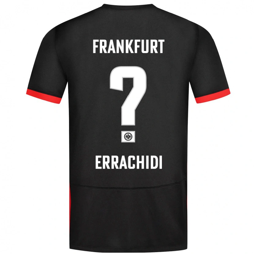 Danxen Kid Youness Errachidi #0 Black Away Jersey 2024/25 T-Shirt