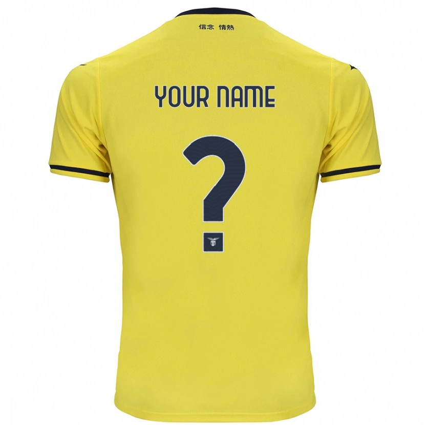 Danxen Kid Your Name #0 Yellow Away Jersey 2024/25 T-Shirt