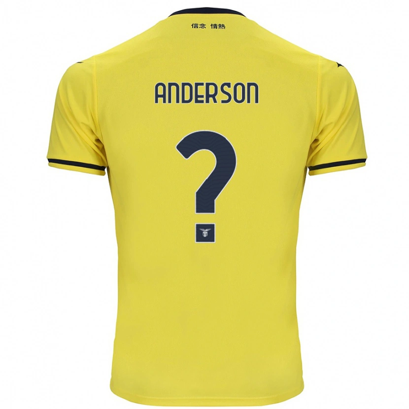 Danxen Kid André Anderson #0 Yellow Away Jersey 2024/25 T-Shirt